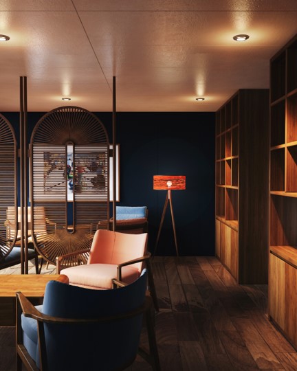 Library and Games Room